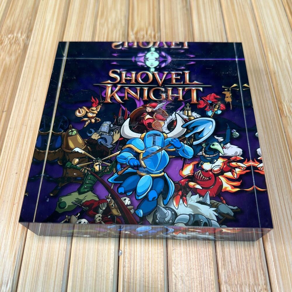 Shovel Knight Acrylic Stand 3.5" x 3.5" x 1" Paperweight Coaster Display